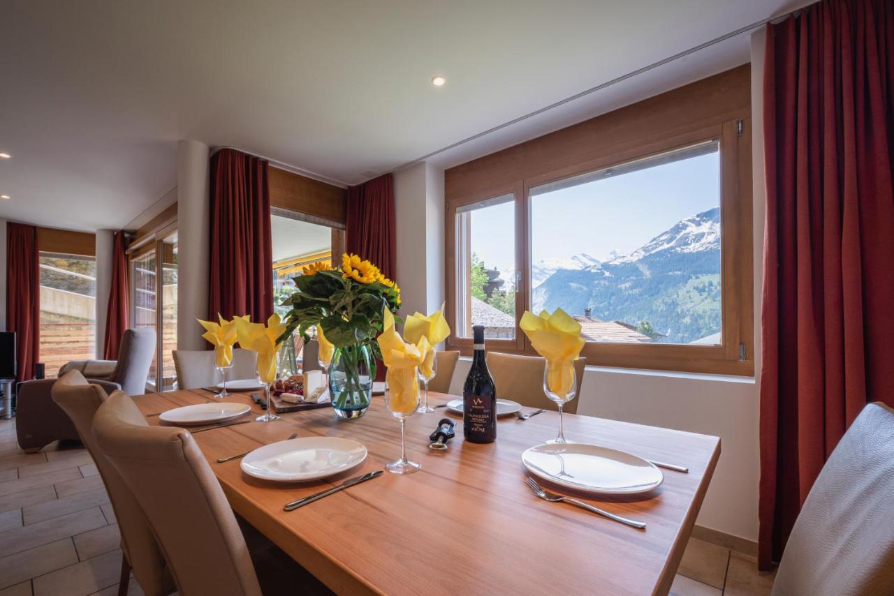 Chalet Am Acher 3 Appartement Wengen Buitenkant foto