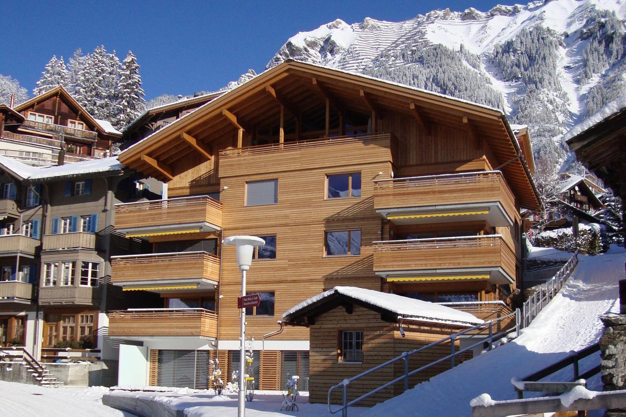 Chalet Am Acher 3 Appartement Wengen Buitenkant foto